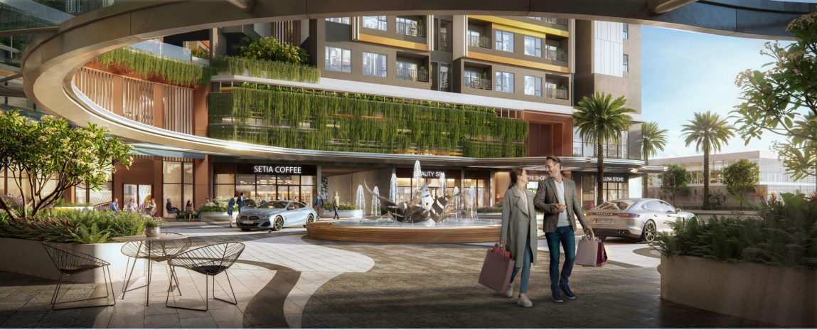 Shophouse thương mại mua sắm tại Setia Edenia