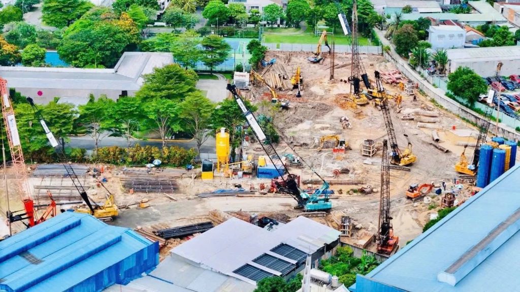 Hoàn thiện mặt bằng dự án Setia Edenia