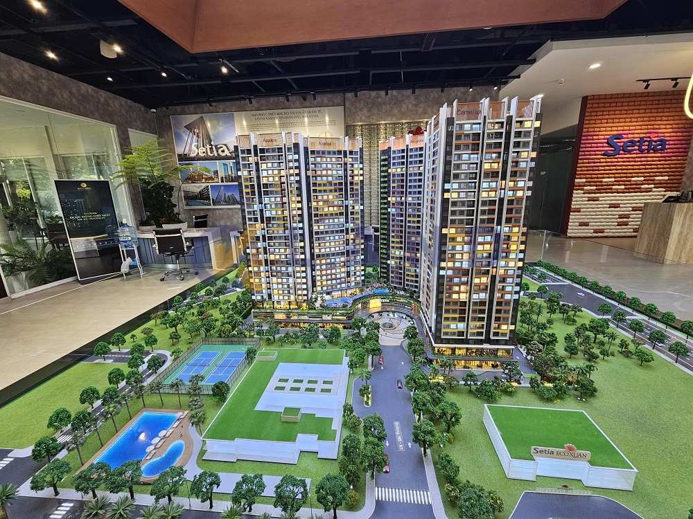 Giới thiệu sa bàn dự án Setia Edenia
